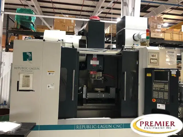 Republic-Lagun VGC-5028 5-Axis Grinder – 2015 image