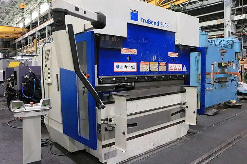 TRUMPF TRUBEND 3066 73 TON X 80″ HYDRAULIC PRESS BRAKE image