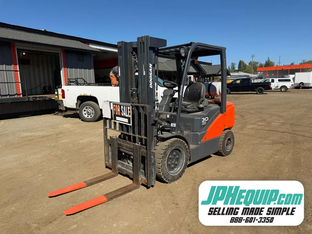 2018 Doosan G30N-7 Forklift • Propane #12221 CT image
