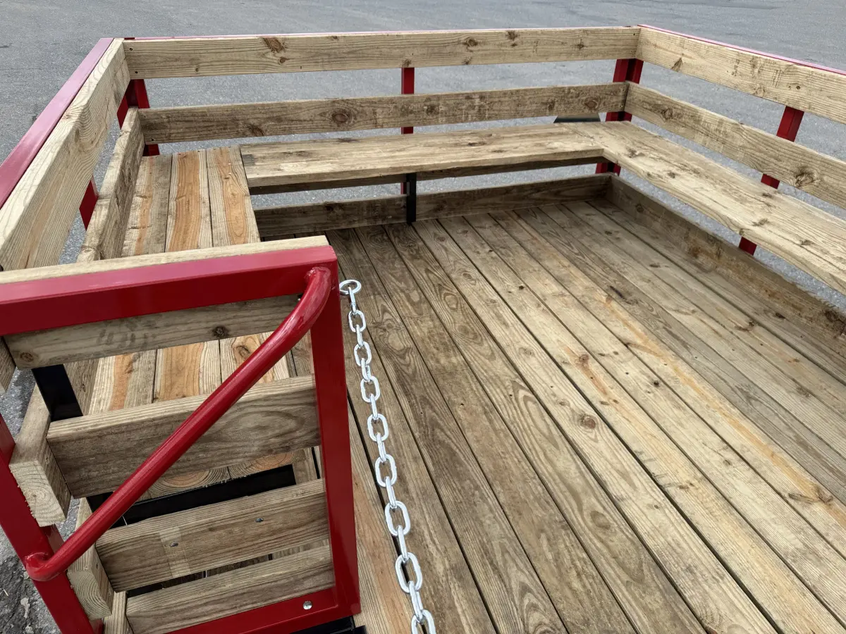 Stoltzfus 8.5x18 hayride wagon image