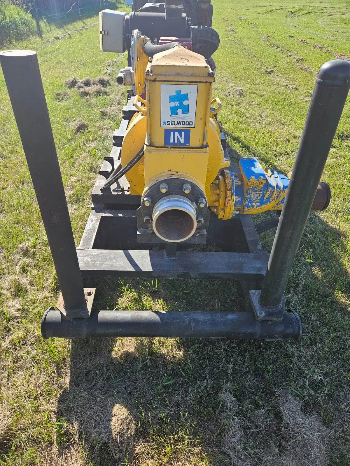 2011 Selwood H150 6” Water Pump #12163 AS image