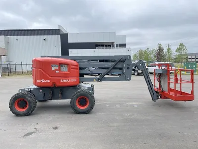 2013 Skyjack SJ46 AJ Articulating Boom Lift image 2