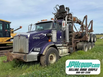 2005 Kenworth T800B Triaxle Log Picker Truck #12183 JA image 1