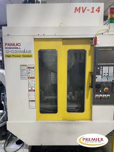 Fanuc Robodrill D21MiA5 with Rotary Table – 2016 (Sold) image