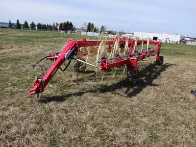 Farm King 12 wheel rake image 1