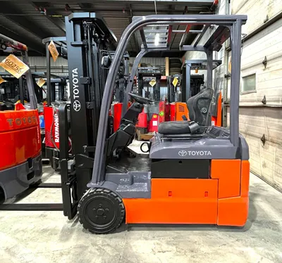 Forklift 3 wheels cushion electric Toyota 8FBE15U 2019 #12602 image