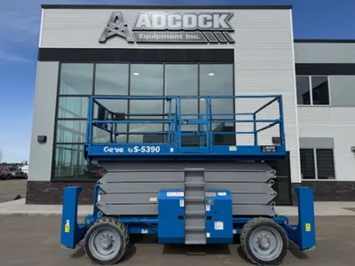2012 Genie GS-5390RT Rough Terrain Scissor Lift image 2