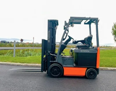 Cushion electric forklift Toyota 2017 #13043 image