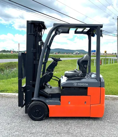 Forklift 3 wheels cushion electric Toyota 8FBE15U 2019 #12599 image