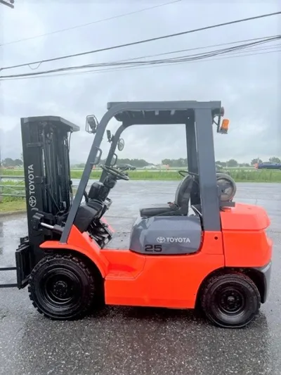 Pneumatic forklift Toyota 7FGU25 2006 #12317 image