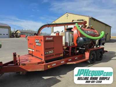 2014 Ditch Witch FX 30 Vacuum Trailer Municipal Sale #12251 OB image 1