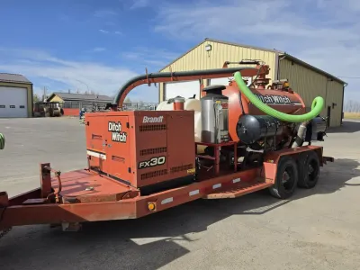 2014 Ditch Witch FX 30 Vacuum Trailer Municipal Sale #12251 OB image 2