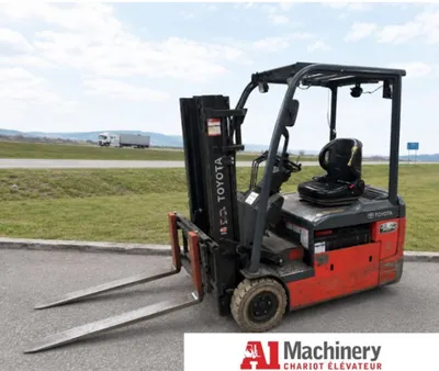 Pneumatic electric forklift Toyota 8FBE20U #14119 image
