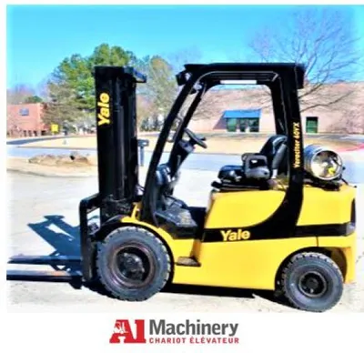 Pneumatic forklift Yale GLP050 2018 #14189 image