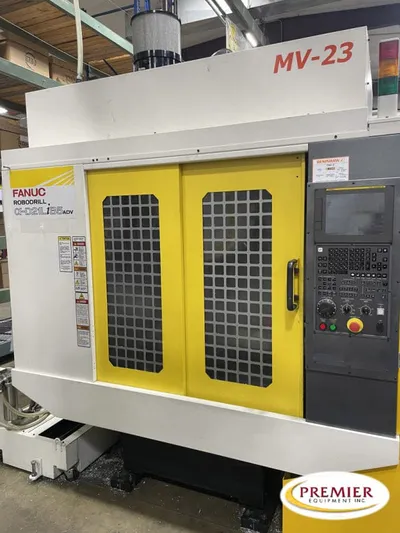 Fanuc Robodrill D21LiB5-Adv with Rotary Table – 2018 (Sold) image