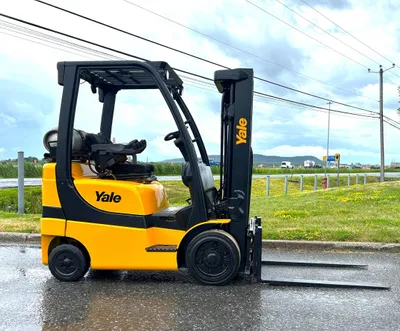 Cushion propane forklift Yale GLC050 2021 #14115 image