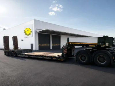 Semi Low Loader FAYMONVILLE 3 ESSIEUX WITH DOLLY image 2