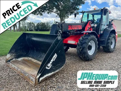 2022 MANITOU MLA-T533-145V+ Articulated Loader with Bucket • Wheel Loader • Telescopic • 4WD • One Owner Machine • 533-145 V+ #12168 BP image 1