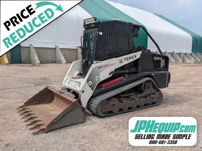 2010 Terex PT-100 Forestry Tracked Skid Steer Municipal Surplus #12047 OB image 1