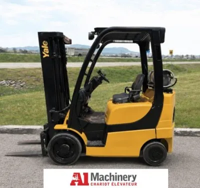 Cushion propane forklift Yale GLC050 2020 #14110 image