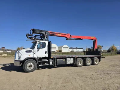 2018 Freightliner 114SD Loader Crane Truck • Palfinger PW 35001-SH Crane #12202 OB image 2