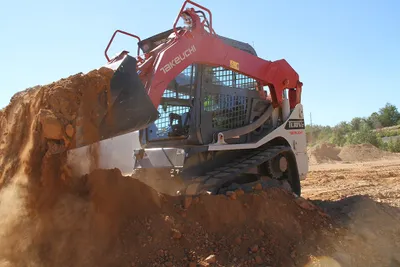 Takeuchi TL10V2 - Vertical (Cab) Compact Track Loader image 2