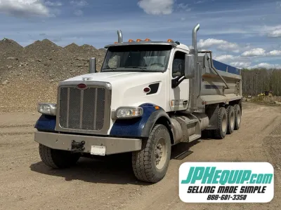 2018 Peterbilt 567 With Arnes 20' Box Tub Gravel Truck #11881 CT image 1