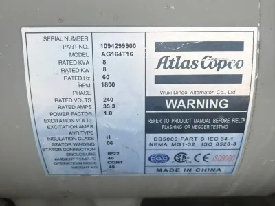 2021 Atlas Copco Light Tower Trailer #11789 AS image 1