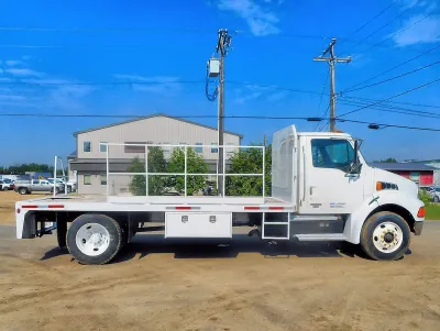 2002 Sterling Acterra 4x2 Flatbed Truck image 2