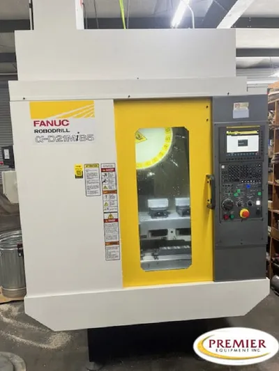 Fanuc Robodrill D21MiB5 with Rotary Table – 2021 (Sold) image