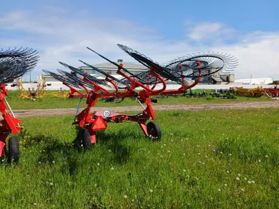 Kuhn 12 wheel rake image 2