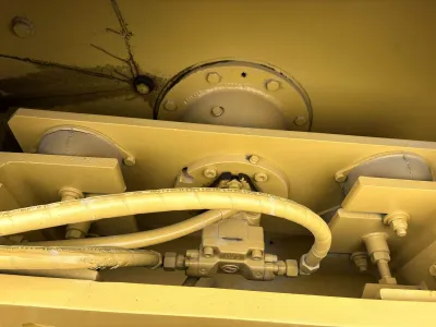 1990 Case Vibromax W602BDA Smooth Drum Roller #12129 AS image 1