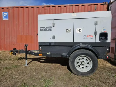 2019 Wacker Neuson G25 Trailer Generator #12014 AS image 2