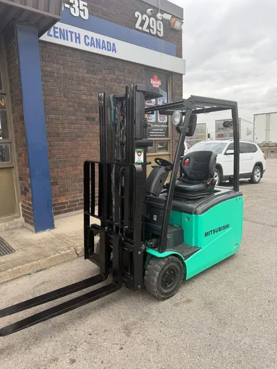 2017 Electric Mitsubishi Forklift FB18PNT | 5000 lbs image 1