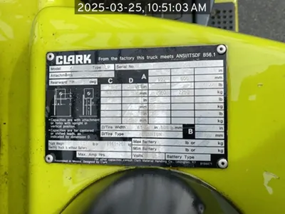 2013 Clark C25 image 2