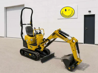 Mini Digger YANMAR SV08-1C used Navigation image 2