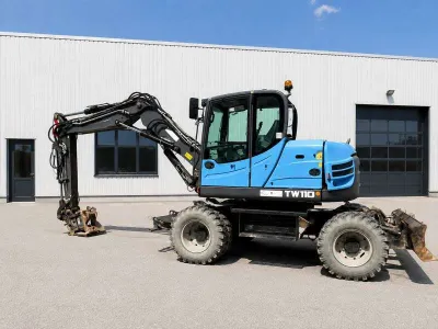 Excavator (Wheeled) TEREX TW110 HS ENGINE image 2