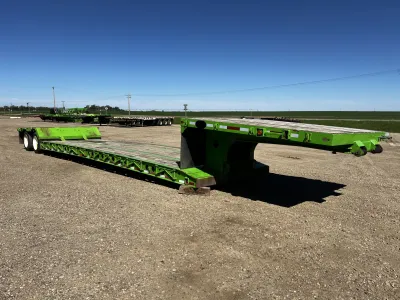 1994 Aspen Drop Deck Trailer 48ft • Mechanical Neck • Tandem Axle Double Drop #11810 BP image 2