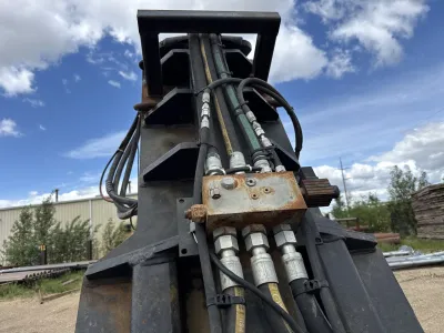 2023 Sany SY215C-LC with Eskridge D1000 Digger Drive Drill Head #11978 JA image 2