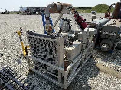 2000 NCA Air Compressor and Carriage #9884 AS image 2