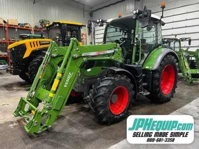 2021 Fendt 312 Vario Tractor 4WD with 4X75 Compact Loader • CVT Transmission #11664 BP image 1