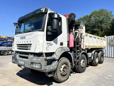 Dump Truck IVECO GRUE TRAKKER 360 8X4 used Navigation image 2