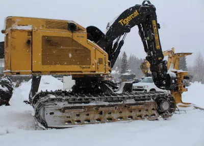 2022 Tigercat LX870D Feller Buncher image 2