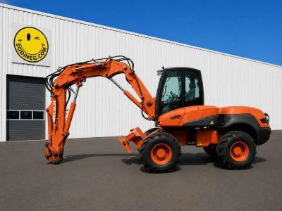 Excavator (Wheeled) MECALAC 12 MTX used Navigation image 2