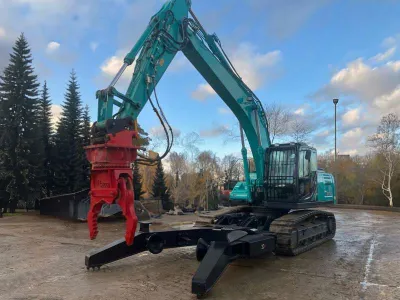 Handling/Waste Excavator KOBELCO SK210LC-10E used Navigation image 2