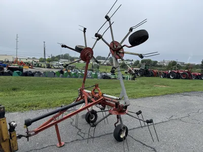 Agco 4 star tedder 3717 image 1