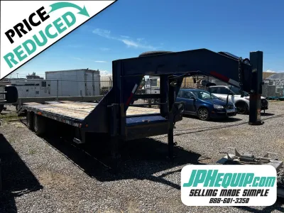 2011 Big Tex - 34ft Gooseneck Trailer with Ramps • 20ft Deck • Goose Neck #11985 BP image 1