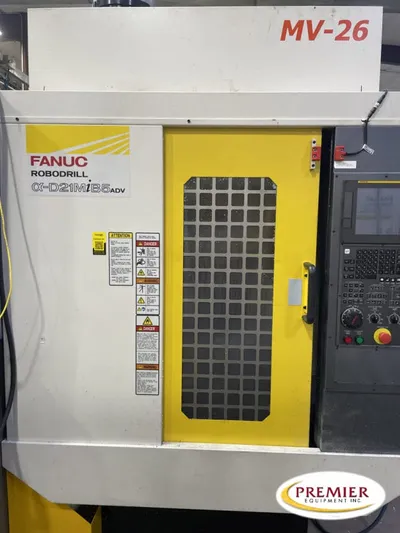 Fanuc Robodrill D21MiB5-ADV with Rotary Table – 2021 (Sold) image