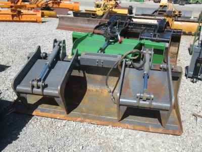 New Holland 73" flat bottom grapple bucket image 2