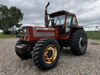 1985 Hesston 180-90PSDT Tractor • Fiat Hesston 180-90DT Tractor • 4WD #11912 BP image 2